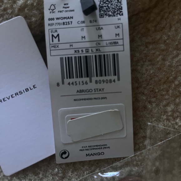 Mango Reversible Suede/Shearling Coat - Picture 14 of 15